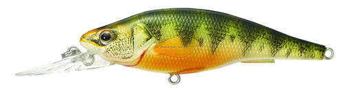 LiveTarget Yellow Perch Medium Crankbait, 9/16 oz, Natural/Matte