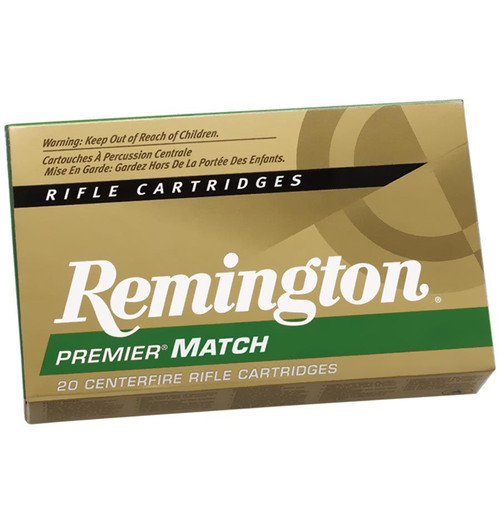 Remington Premier Sierra Match .308 Win 168 Gr BTHP, 20 Rds