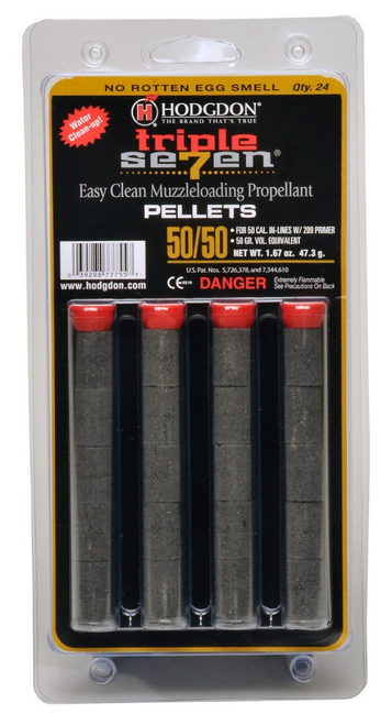Hodgdon Triple Seven Pellets 50/50Gr, 24 Pack