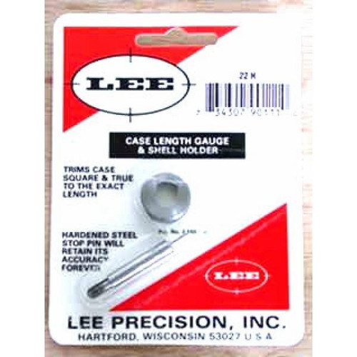 Lee Precision .22 Hornet Case Length Gauge & Shell Holder
