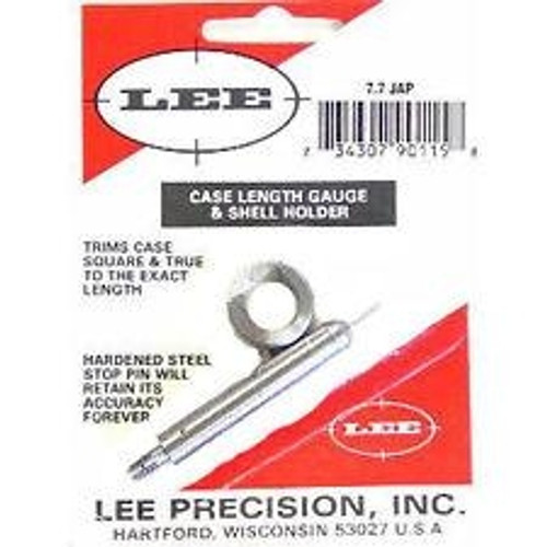 Lee Precision 7.7mm Japanese  Case Length Gauge & Shell Holder