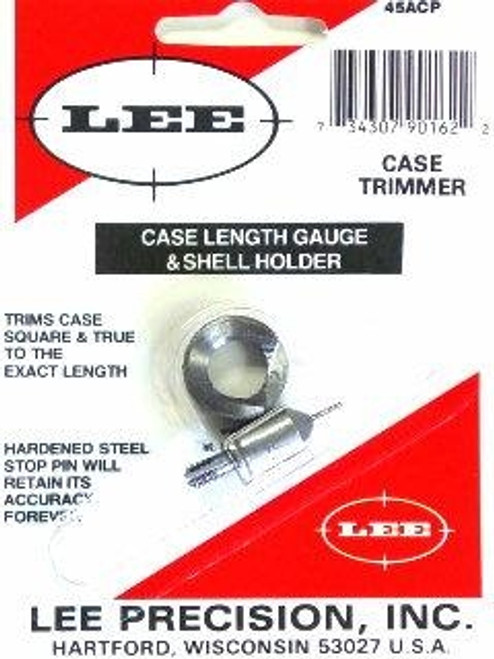 Lee Precision 45 ACP Case Length Gauge & Shell Holder