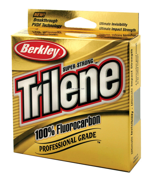 Berkley TFPS8-15 Trilene 100% Fluorocarbon, 8 Lb, 110 Yd, Clear