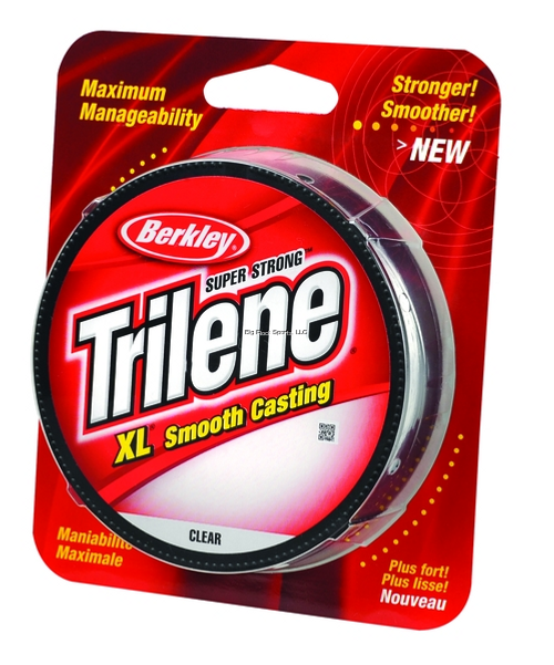 Berkley Trilene XL Mono Filler Spool, 12 Lb, 330 Yd, Clear