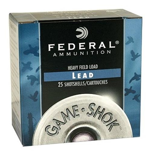 Federal Game Shok Heavy Field 16 Ga, 2 3/4", 1OZ, Lead #6, 25 Rds