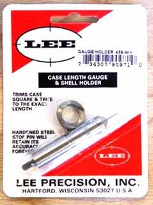 Lee Precision 458 Win Mag Case Gauge & Shell Holder