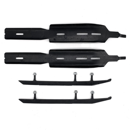 SnowTracker Auto-sharpening Semi-aggressive Wear Bar Blow molded camoplast ski, Plastic Ski - Fits Ski-doo - 300260