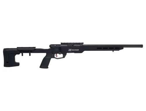 Savage B22 Precision 22 LR, 18" Barrel, Black