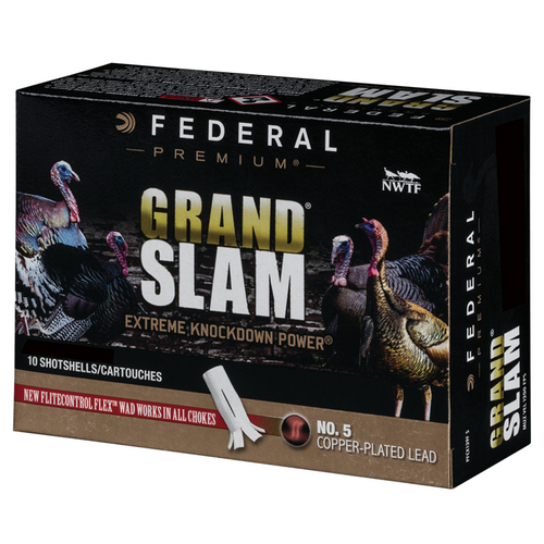 Federal Grand Slam Turkey 12 ga 3",  #5    Box of 10