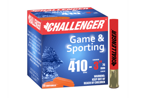 Challenger Sporting 410 Ga, 3", #6 Lead, 25 Rds