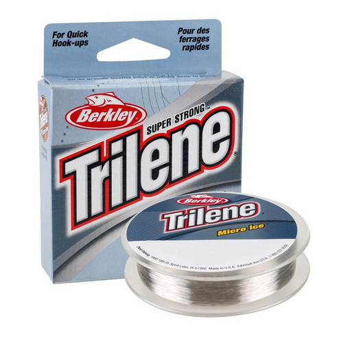 Berkley Trilene Micro Ice, 8 Lb, 110 Yd, Clear Steel