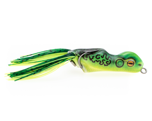 Scum Frog Painted Trophy Series Hollow Frog, 1/2 Oz Bull Frog