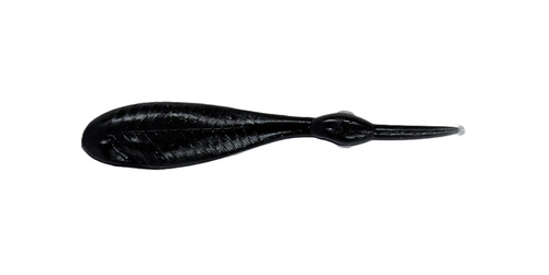 Set The Hook Dart Minnow, 2.3", Black, 12 Pk