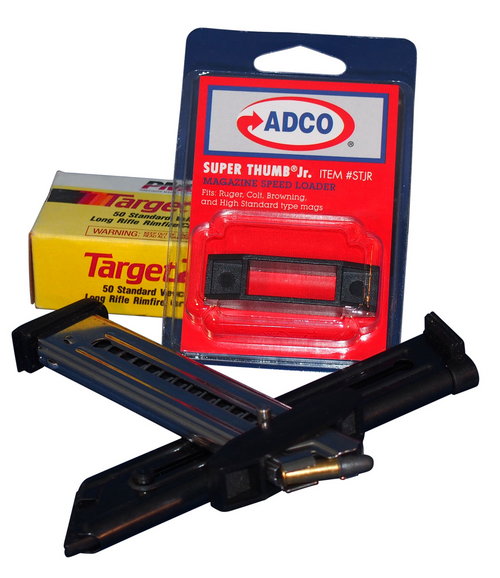 ADCO Arms Super Thumb Jr - Ruger Colt Browning HS Type Speed Loader 