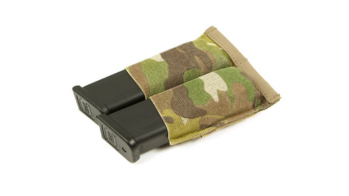 BFG Ten Speed Double Pistol Mag MOLLE Pouch, Multicam