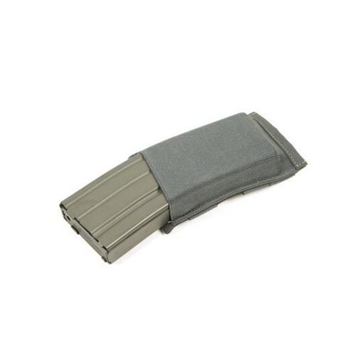 BFG Ten Speed Single M4 Mag Pouch, Wolf Grey