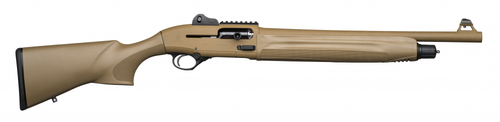 Beretta 1301 Tactical 12 Ga Semi Auto Shotgun, 18.5" Barrel, Tan