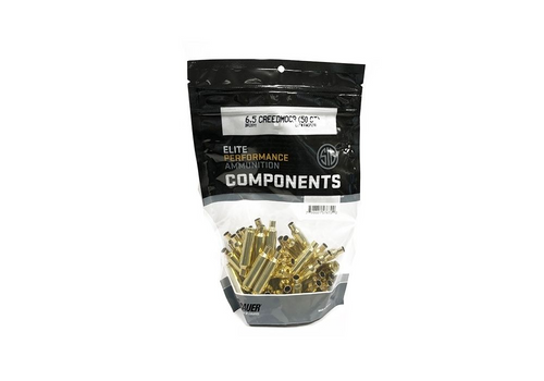 Sig Sauer Elite Performance 6.5 Creedmoor Component Brass, 50 Ct