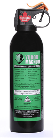 Yukon 225g Magnum Bear Deterrent, 1%