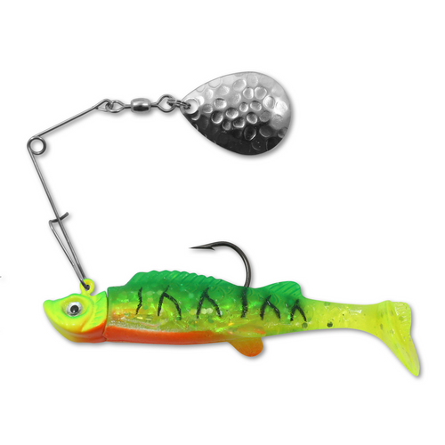 Northland Mimic Minnow Spin, 2 1/2", 1/4 oz, Firetiger