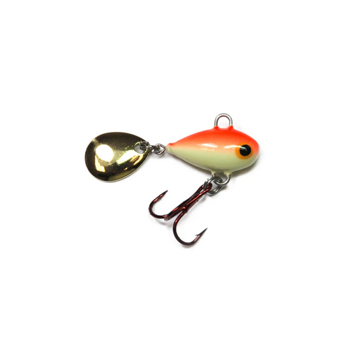 Lunkerhunt Magic Bean Casting/Jigging Lure, 3/4", 1/4 oz, Glow Orange