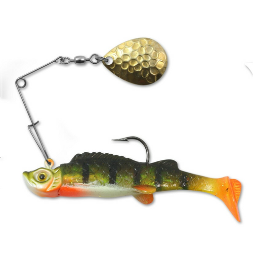 Northland Mimic Minnow Spin, 2 1/2", 1/4 oz, Perch