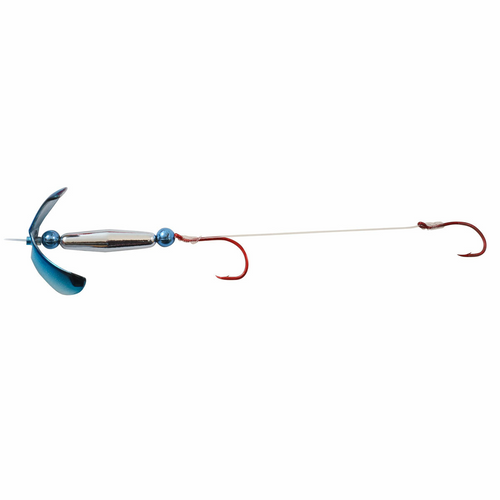 Northland Butterfly Blade Float'n Harness, #2 Blade, Blue Shiner