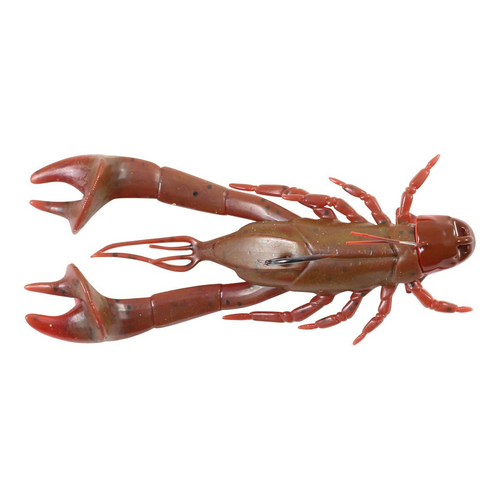 Northland Mimic Minnow Critter Craw, 1/4 oz, Red Craw