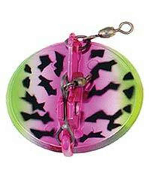 Luhr Jensen Dipsy Diver, 4 1/8", 5.05 Oz, Watermelon/ Silver Bottom