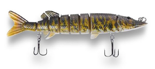 Lucky Bug  Pike Bomb Lure 5" - Tiger Trout