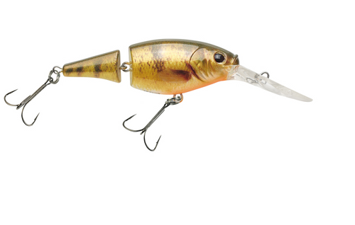 Berkley Flicker Shad Jointed 5 HD Size & Profile Imitate Real Shad,  1/5oz, Yellow Perch
