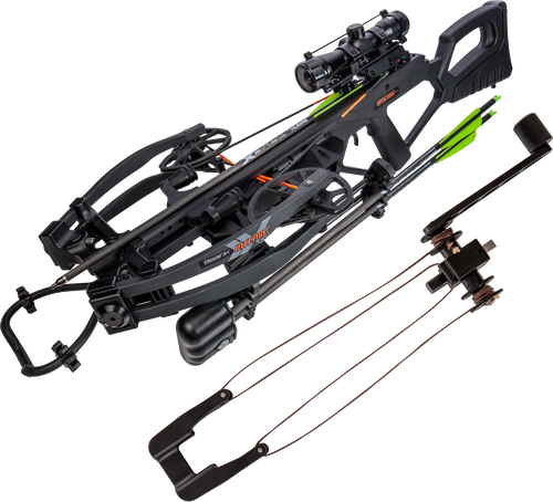 Bear Archery Intense CD Crossbow with Cocking Crank, 400fps