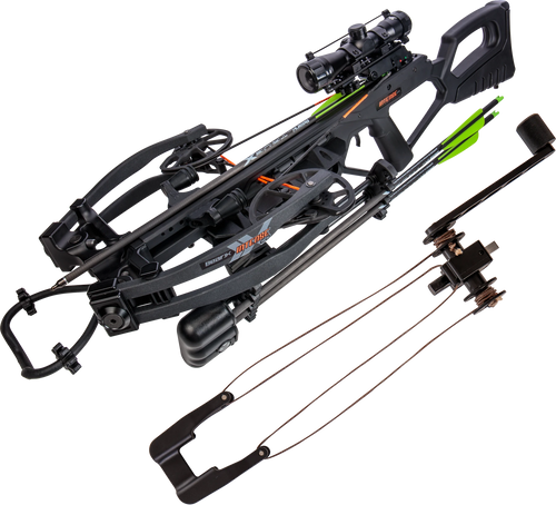 Bear Archery Intense CD Crossbow with Cocking Crank, 400fps