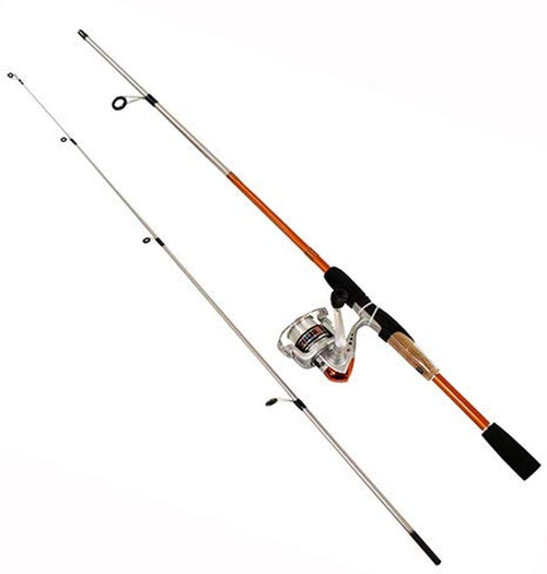 Okuma Steeler XP Spinning Combo, 6'0", Medium Power, Burnt Orange