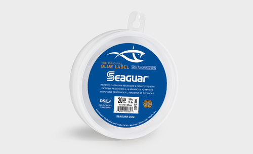 Seaguar Blue Label Fluorocarbon Leader, 50 Lb, 25 Yd