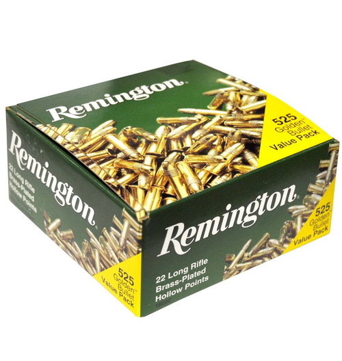 Remington 22 LR Rimfire 36 Gr HP, High Velocity, 525 Rnds