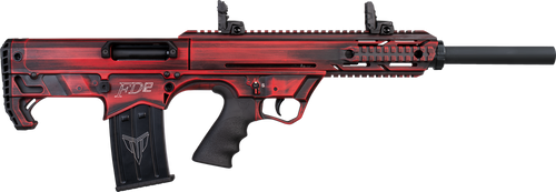 Canuck FD12 Bullpup 12 Ga Semi Auto, 20" Chrome-Lined Barrel, Distressed Red