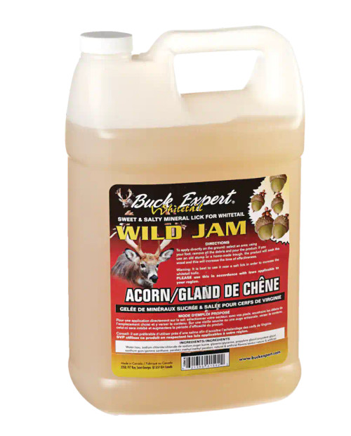Buck Expert Baiting Products, Wild Jam Sweety Salty Acorn Jelly, 3L