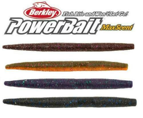 Berkley PowerBait Maxscent 'The General' 5" Stick Bait, 8 Pack