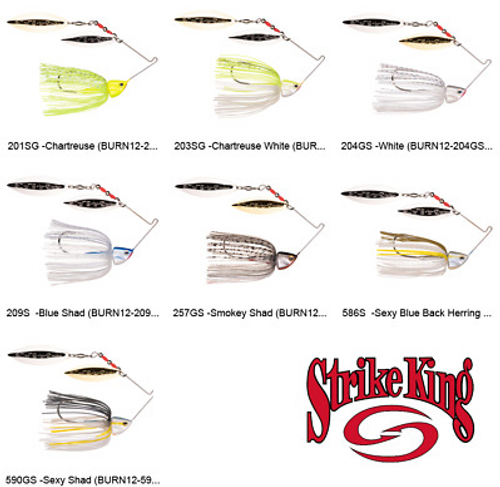 Strike King Burner Spinnerbait, 1/2 oz