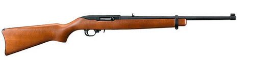 Ruger 10/22 Carbine .22 LR, 18.5" Barrel, Hardwood Stock