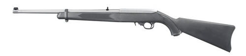 Ruger 10/22 Carbine .22 LR, 18.5" Stainless Barrel, Black Synthetic