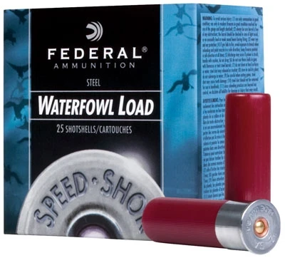 Federal 12 Ga Speed-Shok 3" 1 1/4 oz #2 HV, 25 Rnds