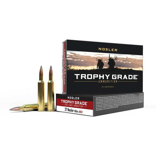 Nosler Trophy Grade 27 Nosler, 165 Gr, Accubond, 20 Rnds