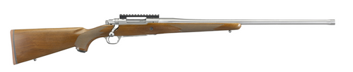 Ruger Hawkeye Hunter 7mm Rem Mag, 24" Stainless Barrel, American Walnut