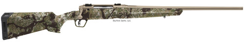 Savage Axis II Bolt Action Rifle, 6.5 Creed, 22" Coyote Tan Bbl, Transitional Camo Stock, 4+1 Rnd