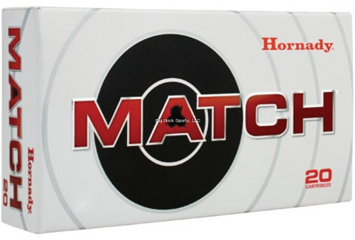 Hornady Match Rifle Ammo 6.5 Creedmoor 140 Gr, Eld Match, 20 Rnd