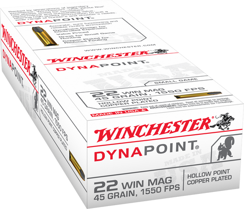 Winchester Dynapoint .22 Win Mag, 45 Gr, CPHP, 50 Rnds