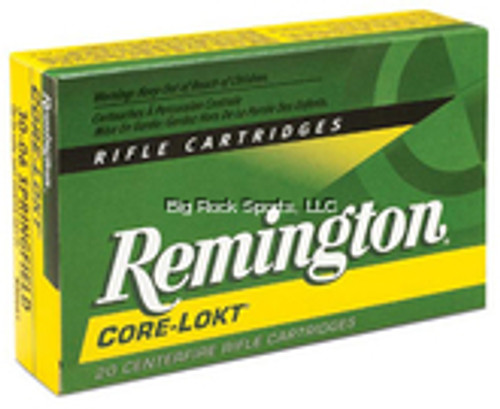 Remington Core-Lokt Rifle Ammo 280 REM, PSP, 150 Grains, 2890 fps, 20, Boxed