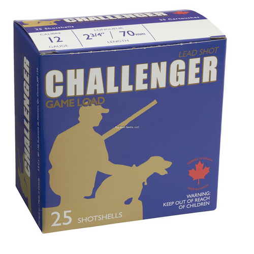 Challenger Ammo Mini Mag 2001 Shotshell 12 GA, 2-3/4", No. 6, 1-1/4 oz, 1330 fps, 25 Rnds